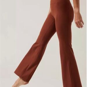 Athleta Rust Flare Pants